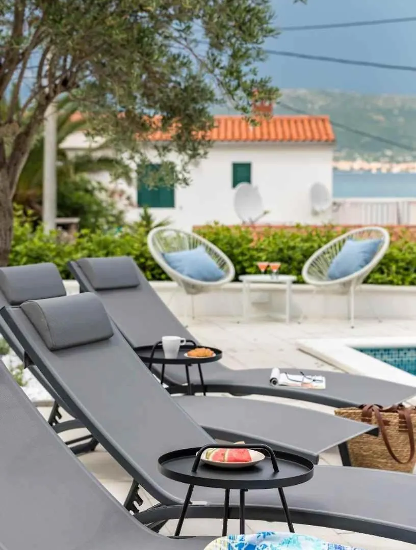 Apartment In Arbanija With Sea View, Terrace, Air Conditioning, Wifi 5139-3 Trogir 0*,
